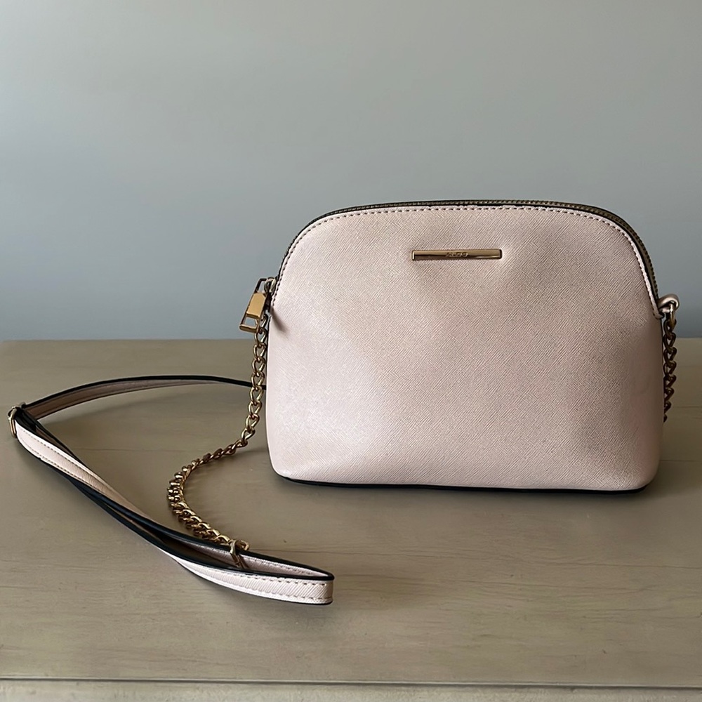 Aldo pink crossbody purse